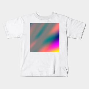 red blue white abstract texture background pattern Kids T-Shirt